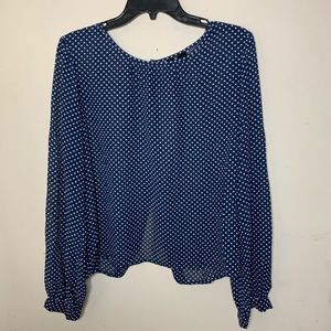 Long sleeve blouse